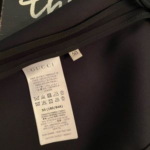 Gucci Faille Skirt With Side Slits main image 1